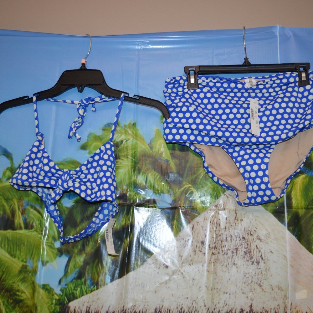 J. Crew 2pc. Swimsuit M/L